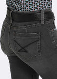 CINCH WOMEN'S MODERATE RISE LYNDEN SLIM TROUSER - BLACK