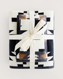 Pendleton - 3 PIECE TOWEL SET SPIDER ROCK BLACK / WHITE