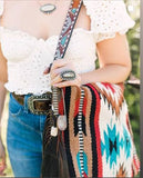 Medicine Bag Saddle Blanket Bag.