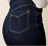 Ariat Ultra High Rise Veronica Wide Leg Jean - Rinse
