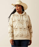 Ariat Logo 2.0 Hoodie - SANDSTONE SOUTHWEST PRINT