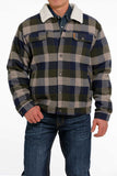 Cinch Men's Plaid Conceal Carry Trucker Jacket