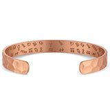 Beaten Path Cuff Bracelet - BC6600