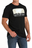 Cinch MEN'S RANCHIN AIN'T EASY - BLACK