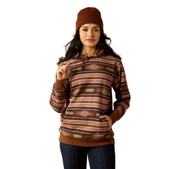 Ariat Skyline Hoodie - SOFT SILT SERAPE PRINT