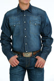 Cinch Mens Denim Shirt