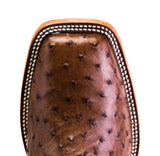 HP Kango Tobacco Full Quill Ostrich Boots