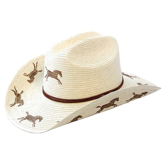 Sunbody Hats - Kids Running Horses Cattleman