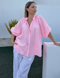 EIGHT SIX SEVEN TOP - Pink