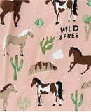 Wild & Free Women's Regular Fit Horse PJ Pant