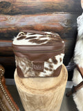 Cowhide Cosmetic Bath / Toiletries Bag