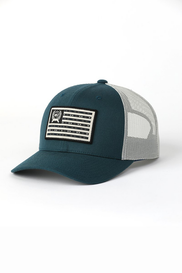 Cinch MEN'S AMERICAN FLAG CINCH CAP - BLUE