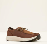 Buckeye Waterproof Shoe - RELIABLE BROWN|TAN WOVEN EMBOSS