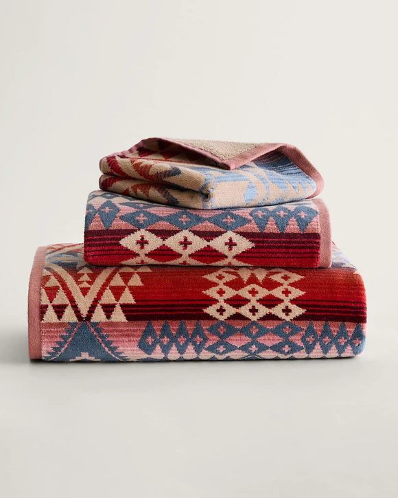 Pendleton- 3 PIECE TOWEL SET CANYONLANDS DESERT SKY