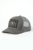 Cinch Grey Trucker Hat - MCC0660650 GRY