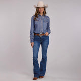 Stetson Piped Denim Shirt