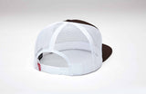 Kimes Ranch WOOD BLOCK Trucker Cap - WW Brown