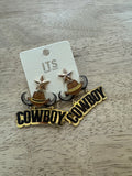 Cowboy Earrings