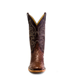 HP Kango Tobacco Full Quill Ostrich Boots
