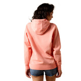 Ariat Logo 2.0 Hoodie - Peach Amber Heather 10071458