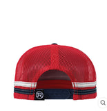 Roper Trucker Cap - RC2512 - Red/Navy