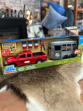 24 Piece Truck & Horse Trailer Playset