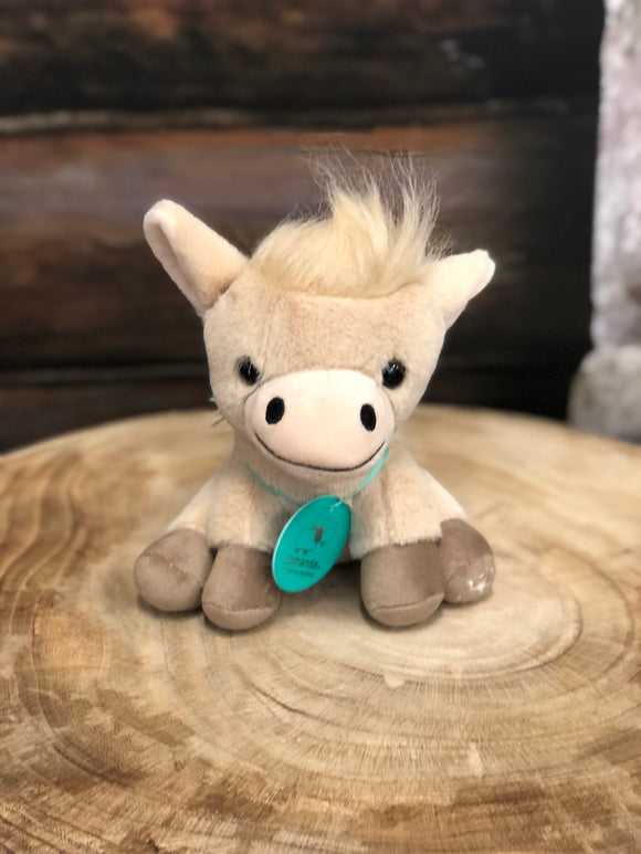 Pony Beige Soft Plush Toy -18cm -
