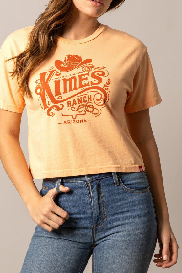 Kimes Ranch Invitation Tee - Peach