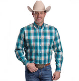 ROPER MEN'S AMARILLO COLLECTION PLAID SHIRT - Blue (01378021)