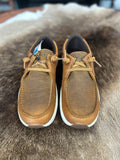 Ariat MEN'S BUCKEYE WATERPROOF SHOE - DUSTED WHEAT/CASHEW EMBOSS