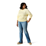 Ariat Women's Essential Crew Sweatshirt - Pear Sorbet 10071634