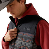 Ariat Crius Insulated Vest - SOUTHWESTERN/RUST