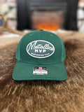 Metallics MVP Trucker Hat - Green Mesh