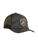BLACK CAMO PATCH CAP