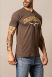Kimes Ranch University Tee - Espresso