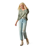 Ariat Women's Victoria Sweatshirt - Sea Spray 10071630
