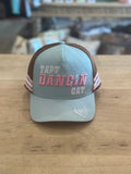 TDC Trucker Hat - Light Sage / Pink