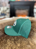 Metallics MVP Trucker Hat - Green Mesh