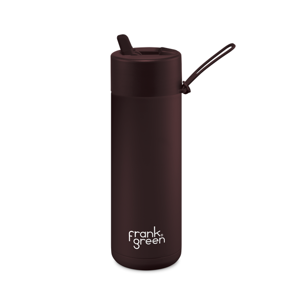 Frank Green Limited Edition Ceramic Reusable Bottle - 20oz / 595ml - Chocolate