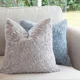Cosy Cushion Filled - Duckegg Blue / Grey GS310C