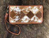 Cowhide Wallet - Single Zip - CWSZ003