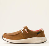 Ariat Ladies Buckeye Waterproof Shoe - WEATHERED HONEY