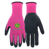 JOHN DEERE NITRILE TEXTURED FOAM GRIP-PINK (WOMEN'S)