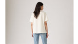 LEVI'S® WOMEN'S GRAPHIC TABOR T-SHIRT - Cowboy Boot And Hat Egret
001MX-0007