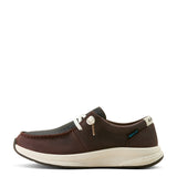 Ariat Women's Buckeye Waterproof Shoe - CHOCOLATE/CAIMAN EMBOSS PRINT