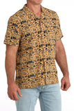 Cinch Camp Shirt - MTW1401058 BRN