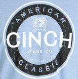 Cinch Mens Light Blue T-Shirt
