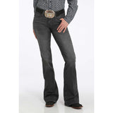 CINCH WOMEN'S MODERATE RISE LYNDEN SLIM TROUSER - BLACK