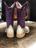 Macie Beans - ‘Mink Python - Purple Texas’