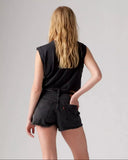 501® Original Fit High Rise Women's Shorts - Step On It - Black